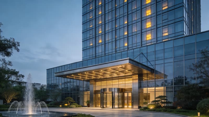 合肥高端精品酒店：宴會(huì)廳，多房型客房設(shè)計(jì)