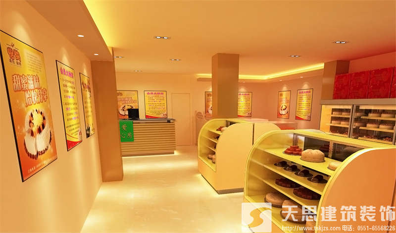 蛋糕店裝修根據(jù)不同環(huán)境特點定義消費(fèi)人群