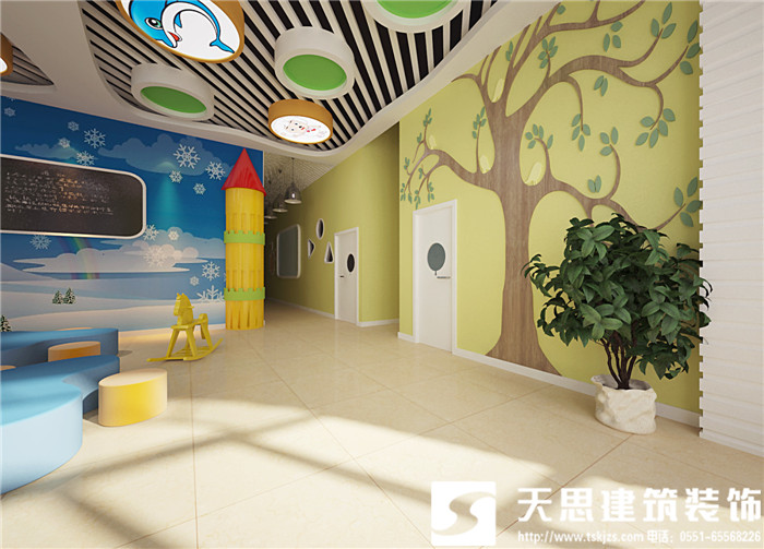 合肥幼兒園大廳設(shè)計