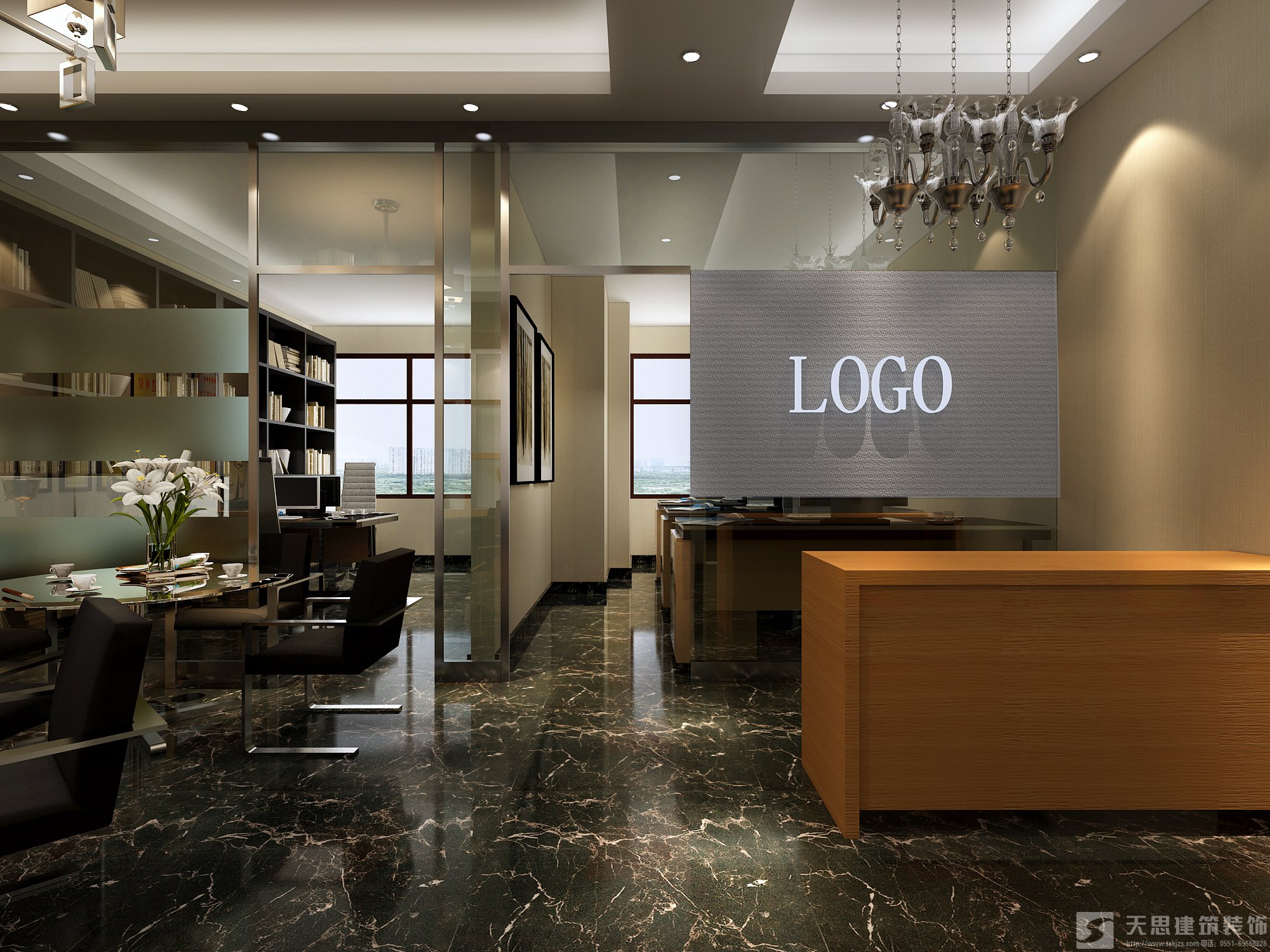 留白在<a href=http://www.gdyjyx.cn/ target=_blank class=infotextkey>合肥辦公室裝修</a>設(shè)計(jì)中的運(yùn)用