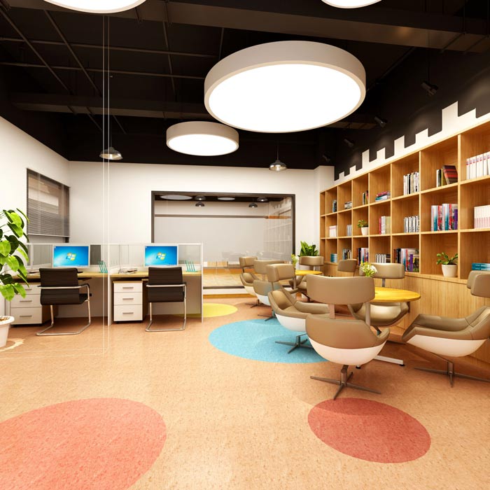 舞蹈培訓(xùn)機構(gòu)辦公室設(shè)計